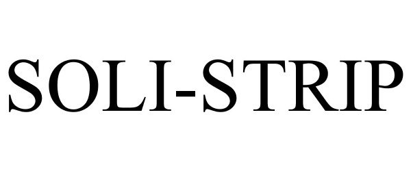 Trademark Logo SOLI-STRIP
