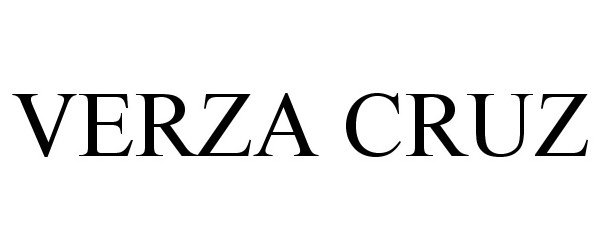 Trademark Logo VERZA CRUZ