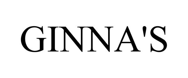Trademark Logo GINNA'S
