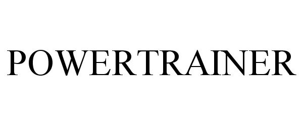 Trademark Logo POWERTRAINER