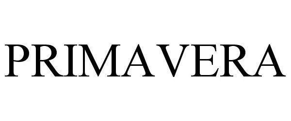 Trademark Logo PRIMAVERA