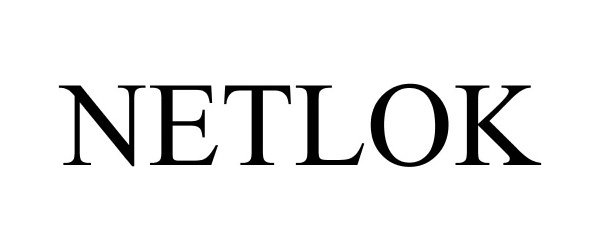 Trademark Logo NETLOK