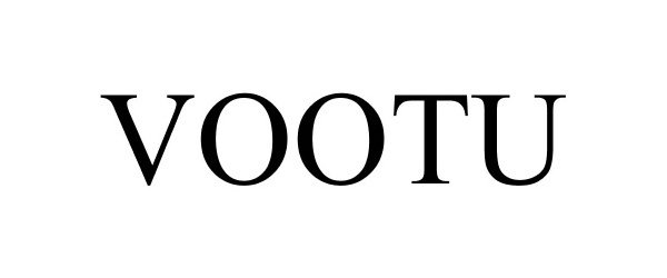 Trademark Logo VOOTU