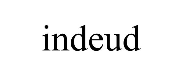 Trademark Logo INDEUD