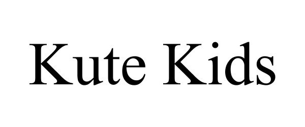 Trademark Logo KUTE KIDS