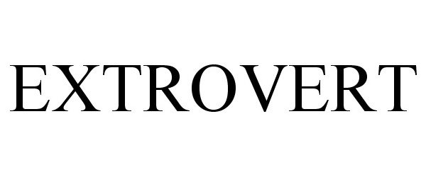Trademark Logo EXTROVERT