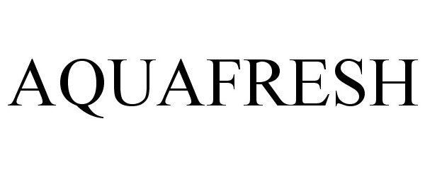 Trademark Logo AQUAFRESH