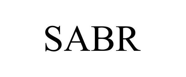 Trademark Logo SABR