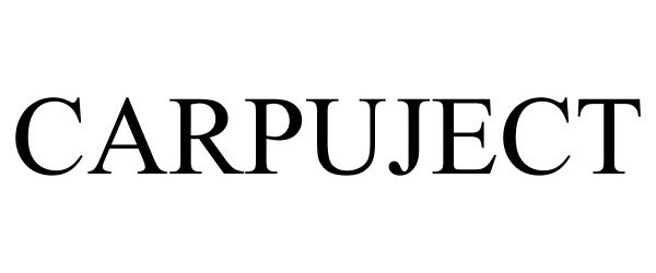 Trademark Logo CARPUJECT