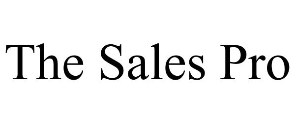 Trademark Logo THE SALES PRO