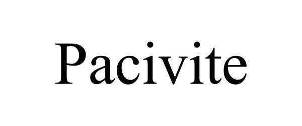 Trademark Logo PACIVITE