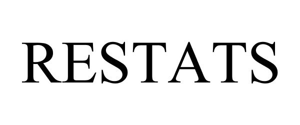 Trademark Logo RESTATS