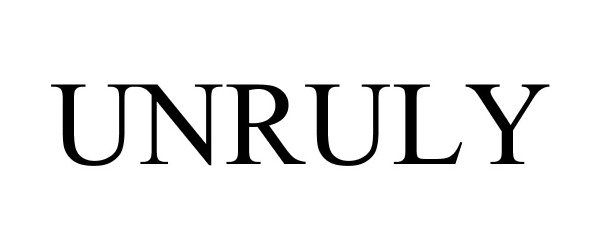 Trademark Logo UNRULY