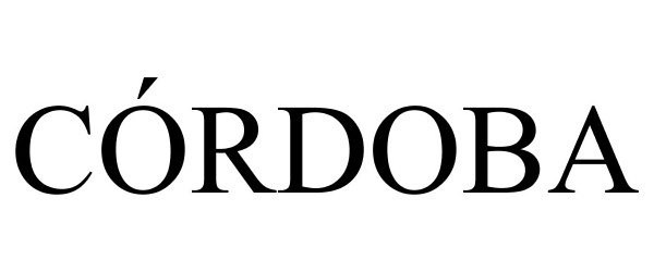 Trademark Logo CÃRDOBA