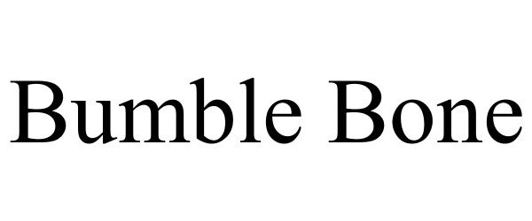 Trademark Logo BUMBLE BONE