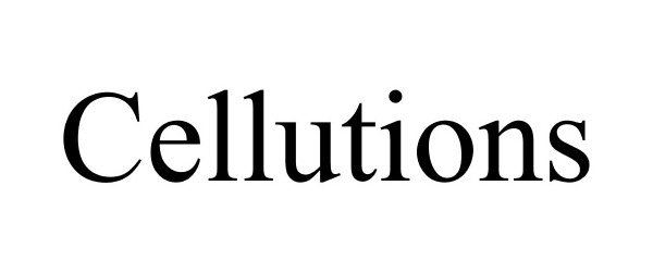 Trademark Logo CELLUTIONS
