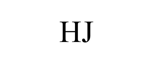 Trademark Logo HJ