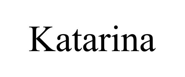 Trademark Logo KATARINA