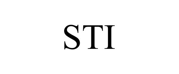 Trademark Logo STI