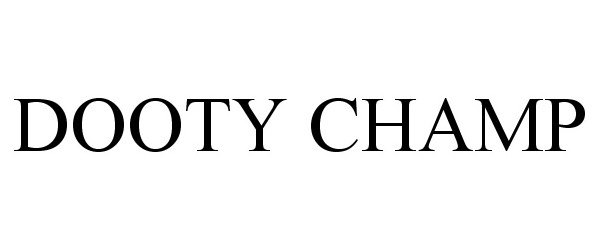 Trademark Logo DOOTY CHAMP