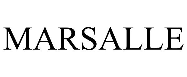 Trademark Logo MARSALLE