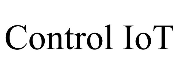 Trademark Logo CONTROL IOT
