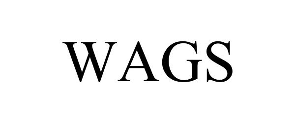 Trademark Logo WAGS