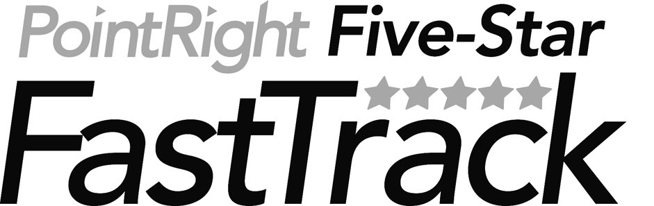 Trademark Logo POINTRIGHT FIVE-STAR FASTTRACK