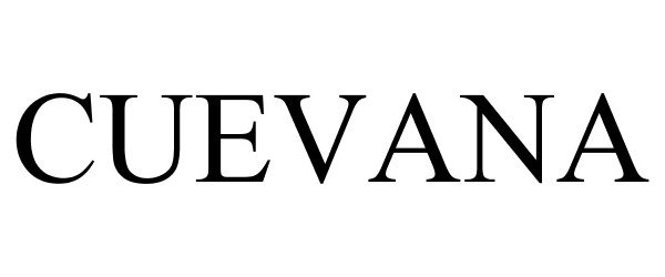 Trademark Logo CUEVANA