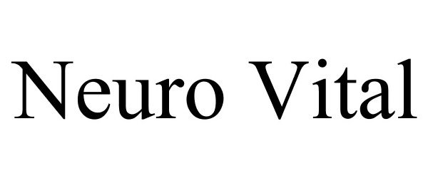 Trademark Logo NEURO VITAL