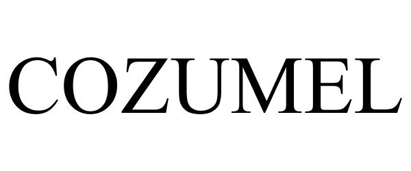Trademark Logo COZUMEL