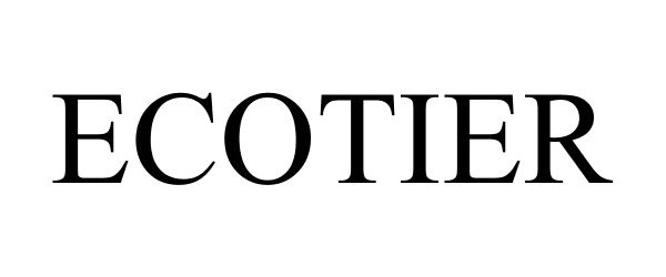 Trademark Logo ECOTIER