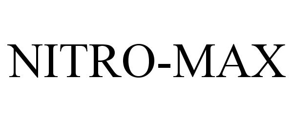 Trademark Logo NITRO-MAX