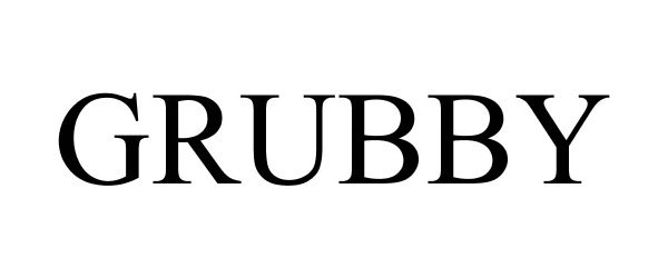 Trademark Logo GRUBBY