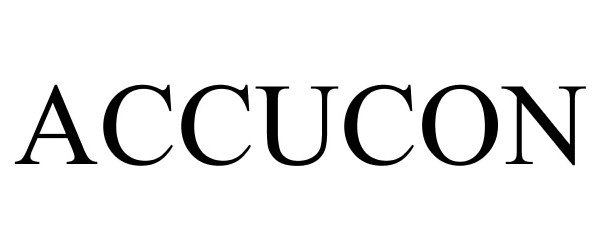 Trademark Logo ACCUCON
