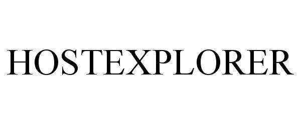 Trademark Logo HOSTEXPLORER