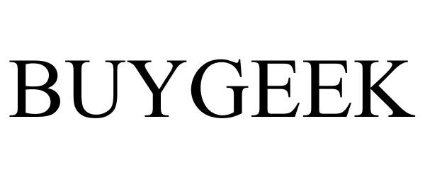 Trademark Logo BUYGEEK