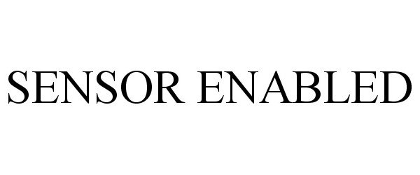Trademark Logo SENSOR ENABLED