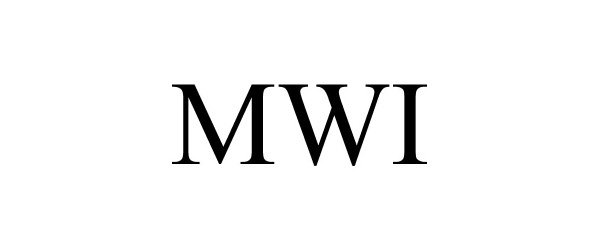 Trademark Logo MWI