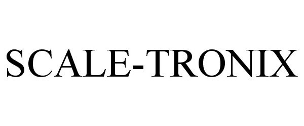 Trademark Logo SCALE-TRONIX
