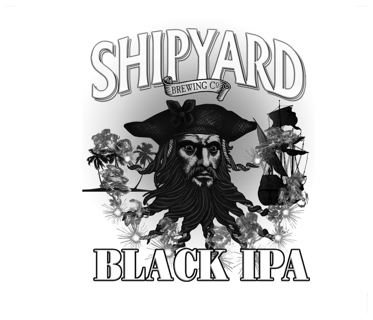  SHIPYARD BREWING CO. BLACK IPA
