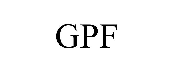 Trademark Logo GPF