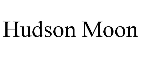 Trademark Logo HUDSON MOON