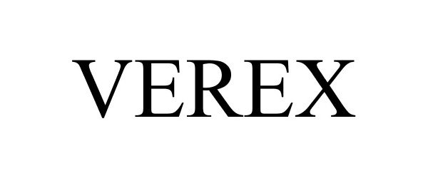 Trademark Logo VEREX