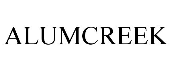 Trademark Logo ALUMCREEK