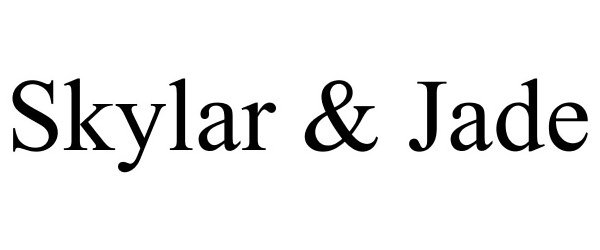 Trademark Logo SKYLAR &amp; JADE
