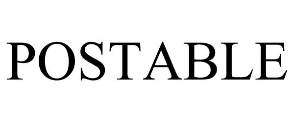 Trademark Logo POSTABLE