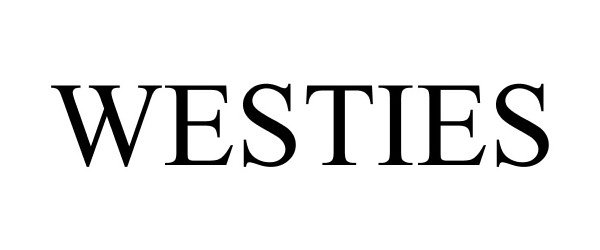 Trademark Logo WESTIES