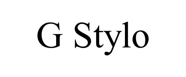 Trademark Logo G STYLO