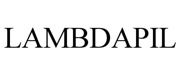Trademark Logo LAMBDAPIL